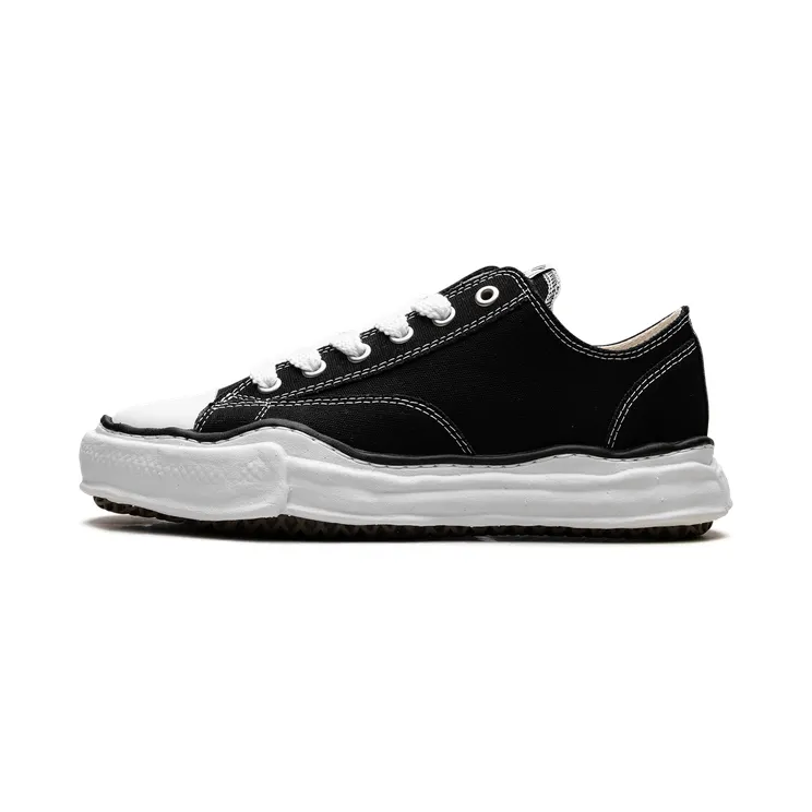 Maison Mihara Yasuhiro Peterson OG Sole Canvas Low “BLACK” (A01FW702-BLK)