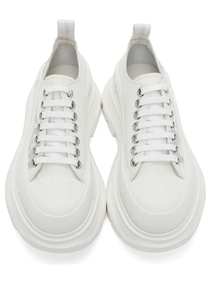Alexander McQueen Graffiti Sneakers (676711W4RQ2) (5)