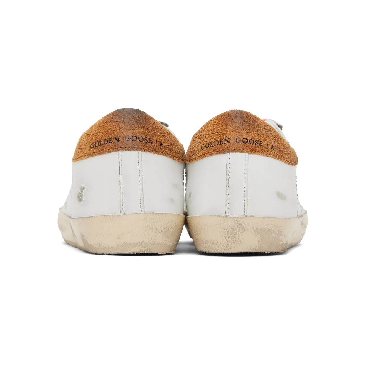 Golden Goose White Super-Star Classic Low-Top Sneakers (GMF00270.F002550.10904) (2)