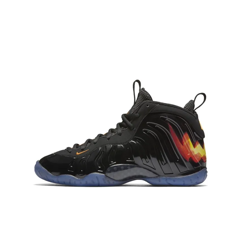 Nike Air Foamposite One Halloween (GS) Black/Orange Blaze-White (846077-002)