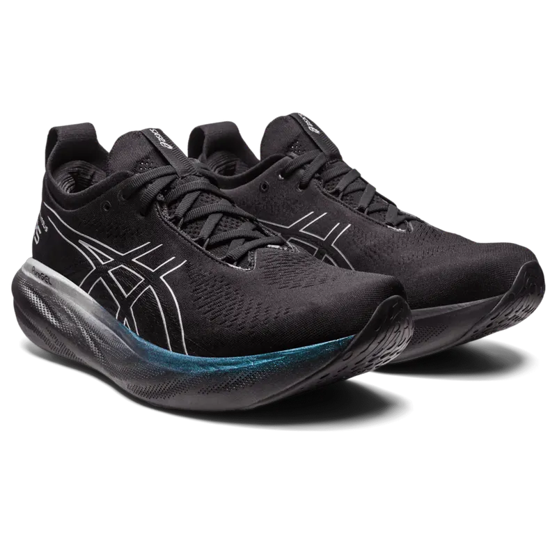 Asics GEL-NIMBUS 25 PLATINUM Black/Pure Silver (1011B616.001)
