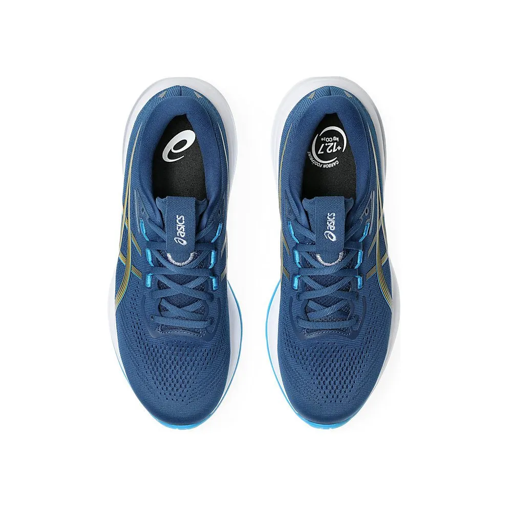 ASICS GEL-CUMULUS 28 “Twilight Blue / Yamabuki” (1011C143-403)
