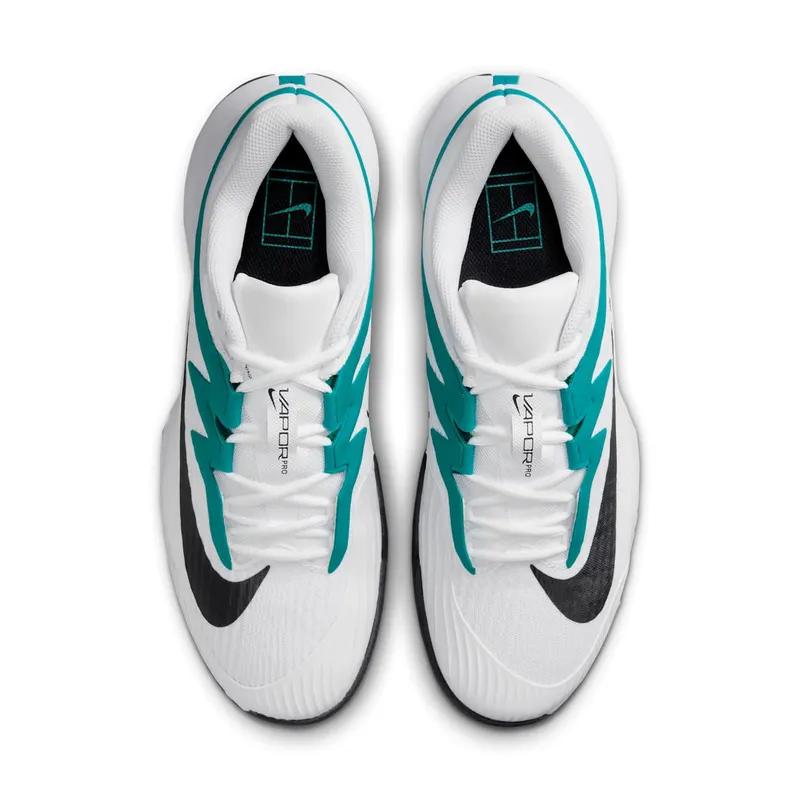 Nike Court Air Zoom Vapor Pro 3 HC White Radiant Emerald Black (FZ2161-104)