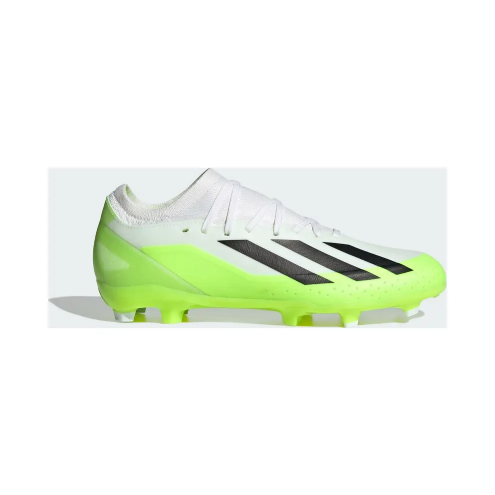 adidas X Crazyfast.3 FG Cloud White Core Black Lucid Lemon (HQ4534)