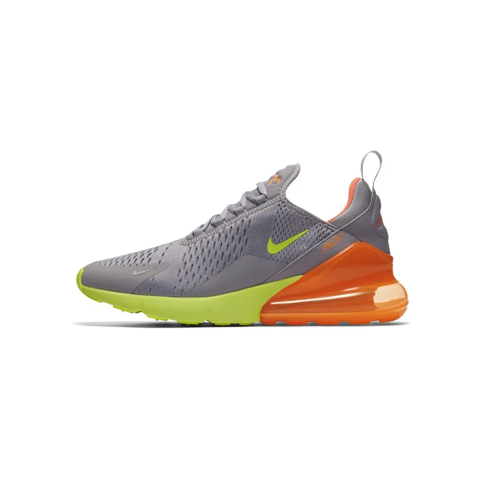 Nike Air Max 270 Grey Volt Orange Atmosphere Grey/Volt-Total Orange (AH8050-012)