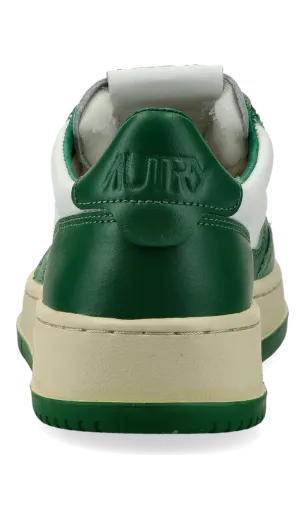 Autry Medalist Low Leather “Green” (AULWWB03) (4)