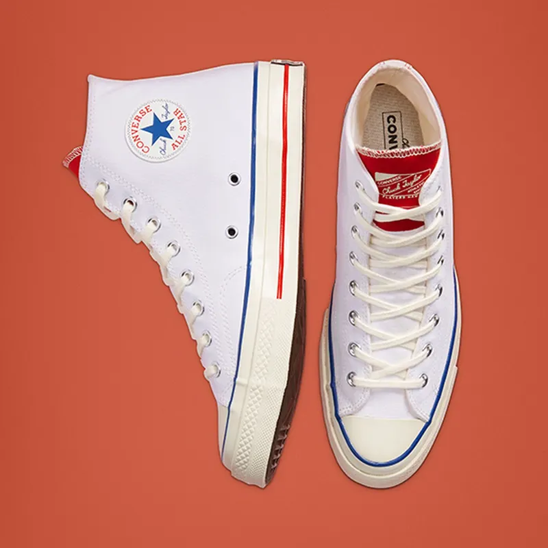 Converse Chuck Taylor All-Star 70s Hi Twisted Tongue White Red White/University Red-Egret (166826C)