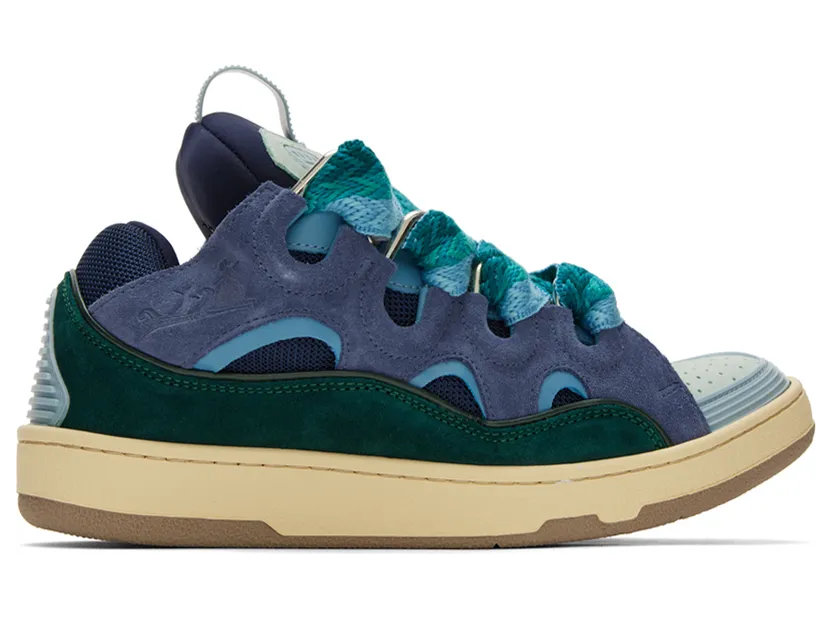Lanvin Blue Curb Sneakers (FM-SKRK11-DRAG-A22)