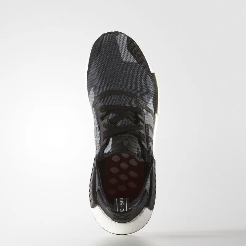 adidas NMD R1 Geometric Black Core Black/White (S79163)