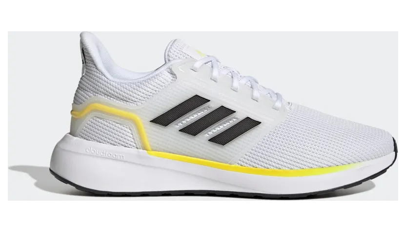 adidas EQ19 Run Cloud White / Core Black / Beam Yellow (GY4718)