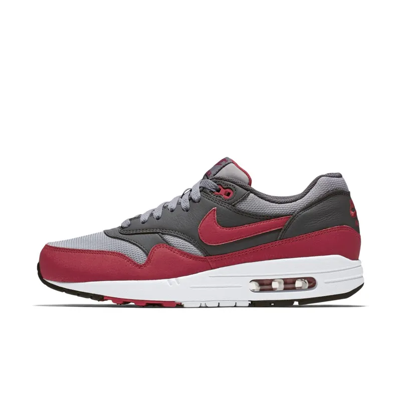 Nike Air Max1 Essential Wolf Grey/Gym Red-Dark Grey (537383-062)