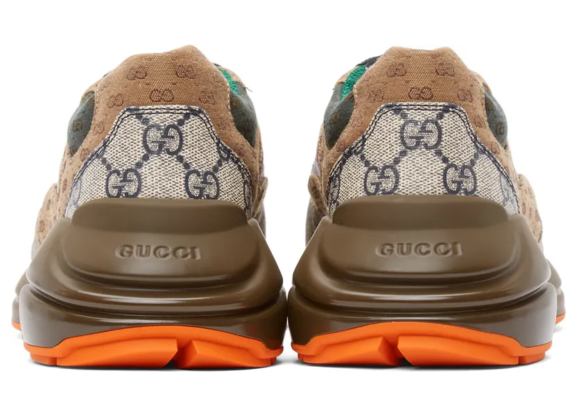 Gucci Multicolor GG Rhyton Sneakers (619891 99WG0) (4)
