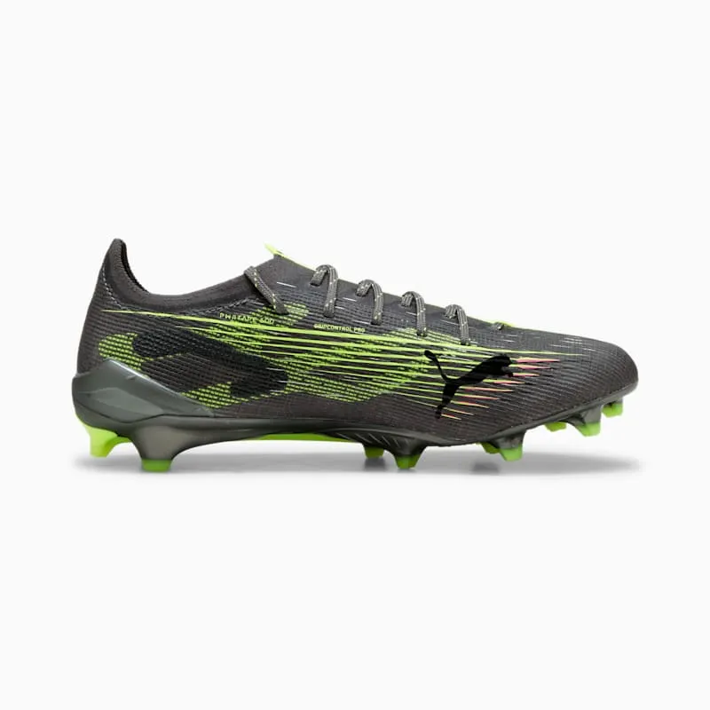 Puma Ultra 5 Ultimate FG Matte Aged Silver Yellow Alert Sun Struck (108159-03)