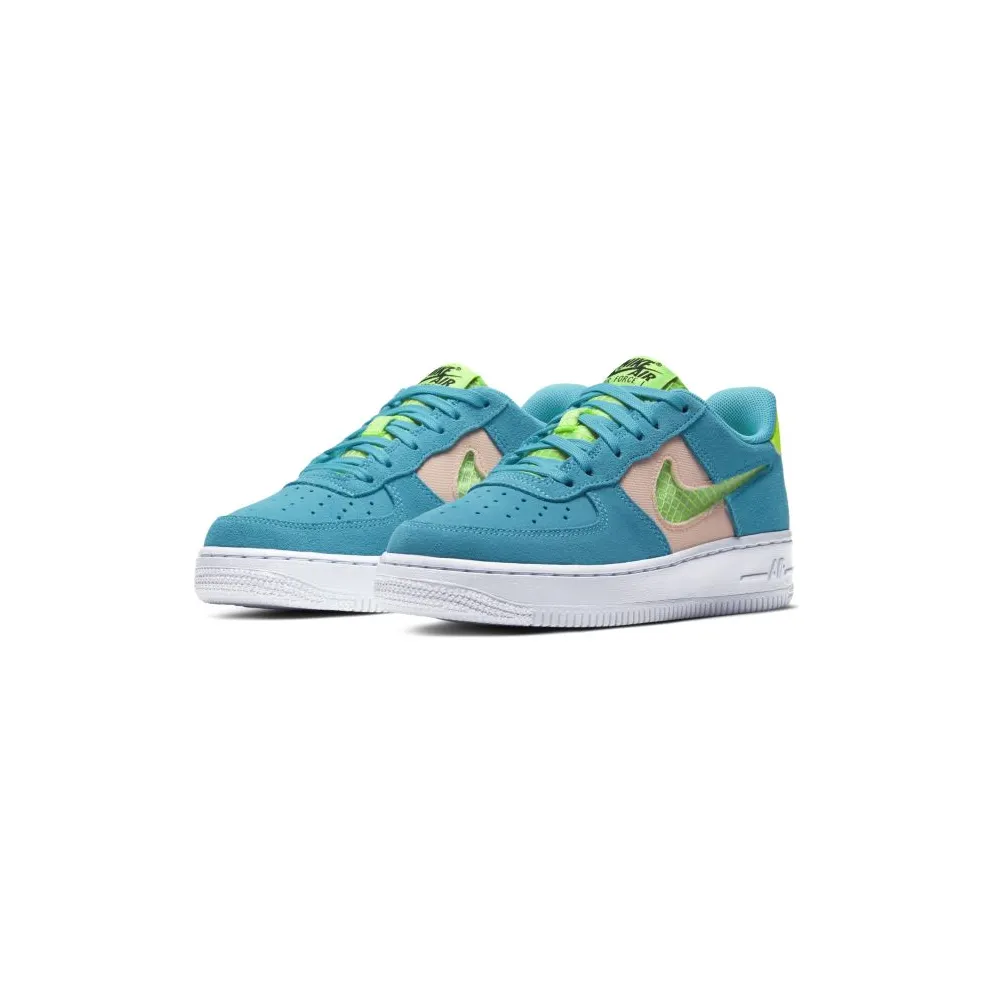 Nike Air Force 1 LV8 Oracle Aqua (GS) Oracle Aqua/Washed Coral/White (CJ4093-300)
