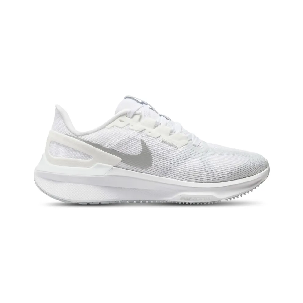 Nike Air Zoom Structure 25 White Metallic Silver (DJ7884-101)