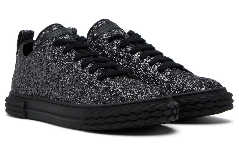 Giuseppe Zanotti Black Blabber Low ANTRACITE (RU20027-93184) (4)
