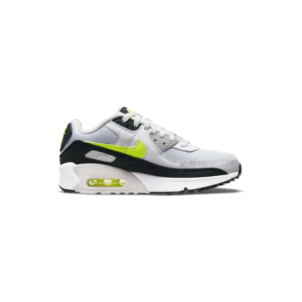 Nike Air Max 90 White Hot Lime (GS) (CD6864-109)