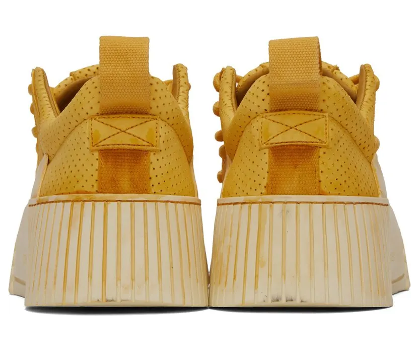 Boris Bidjan Saberi Yellow Bamba 2.1 Sneaker FAT (327-BAMBA 2.1) (2)
