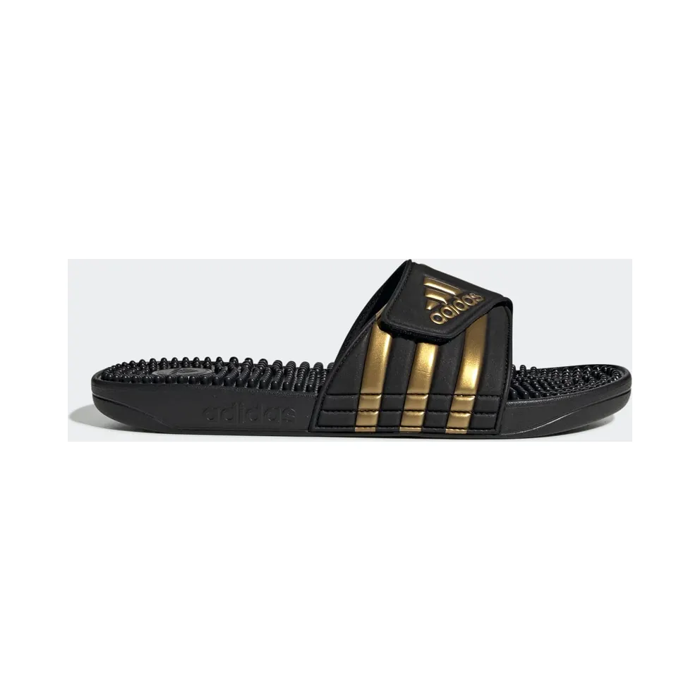 Adidas Adissage Badslippers Core Black / Gold Metallic / Core Black (EG6517)