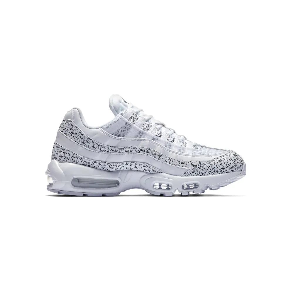 Nike Air Max 95 Just Do It Pack White White/White-White-Black-Total Orange (AV6246-100)