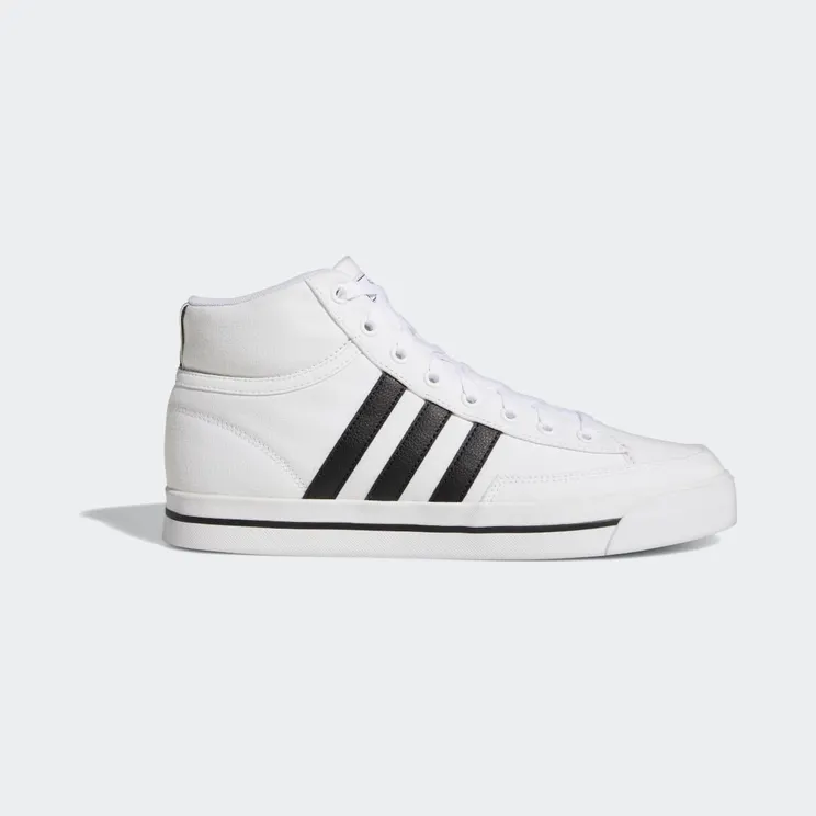 adidas Retrovulc Mid Canvas Skateboarding Cloud White / Core Black / Grey Two (GW8376)