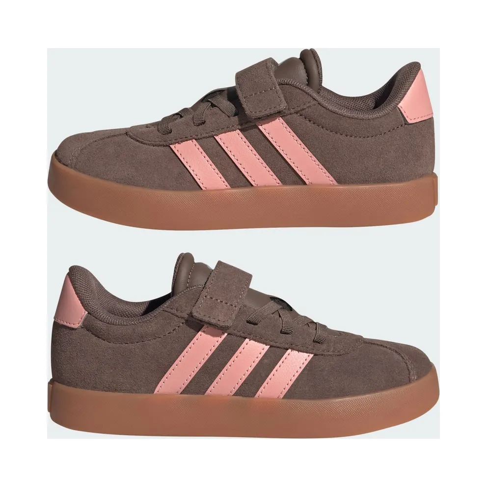Adidas VL Court 3.0 Earth Strata / Semi Frozen Turbo / Amber Gum (KK4559)
