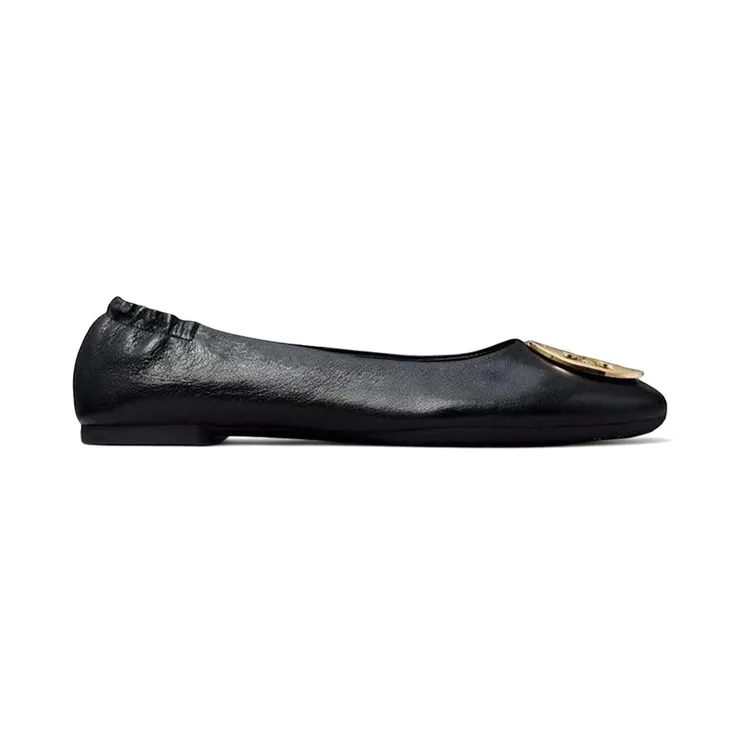 Tory Burch Claire Ballet Flat Black (147379-001)