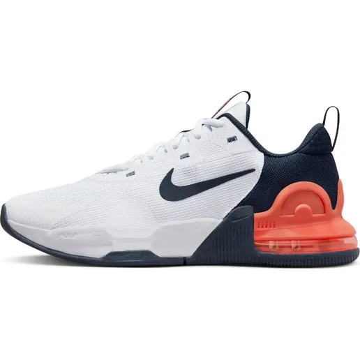 Nike Air Max Alpha Trainer 5 “White / Bright Crimson / Obsidian” (DM0829-102)