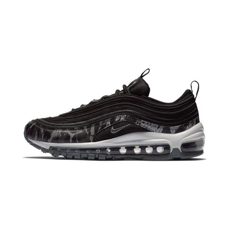 Nike Air Max 97 Camo Black Cool Grey (W) “Black / Summit White / Cool Grey” (917646-005)
