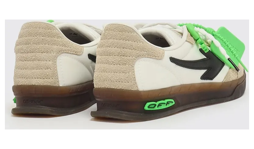 Off-White Suede and Nylon End of Play Sneakers White (OMIA2ALS26FAB0026865) (2)
