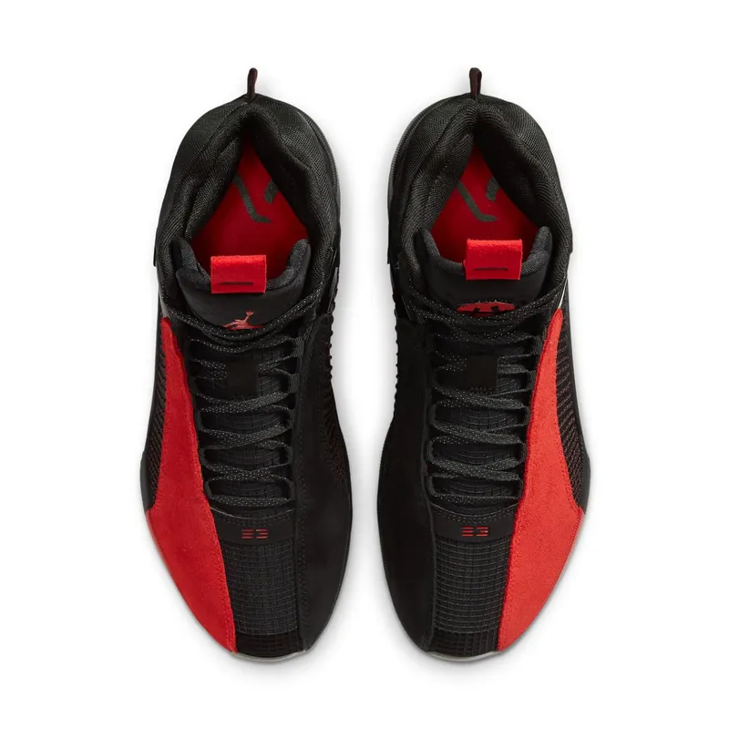 Jordan XXXV Warrior Black/University Red-Cement Grey (DA2625-600)