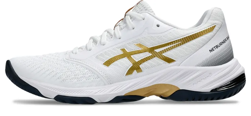 ASICS NETBURNER BALLISTIC FF 3 “White / Pure Gold” (1052A069-110)
