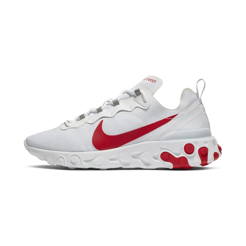 Nike React Element 55 White Red White/University Red (BQ6167-102)