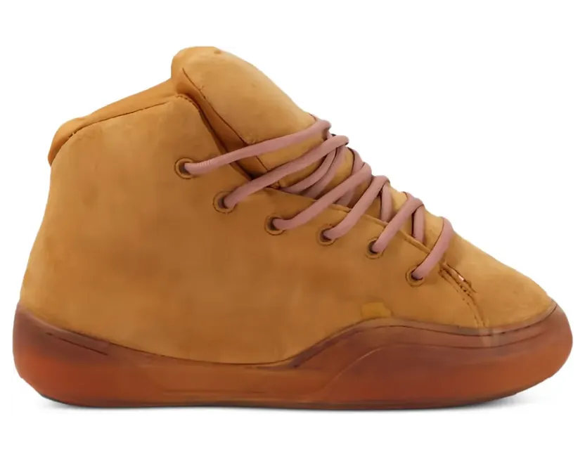 Erl High-Top-Sneakers mit Schnürung “Brown” (ERL11SH052)