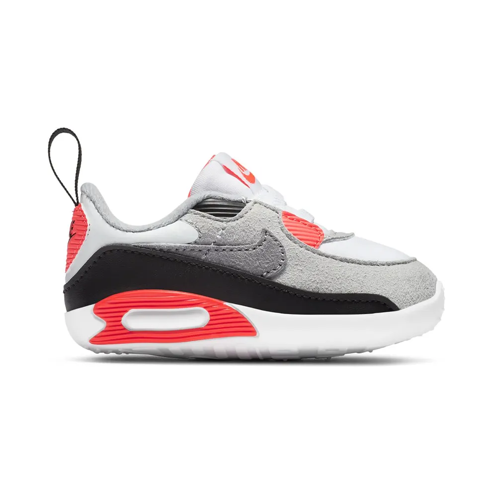 Nike Air Max 90 Infrared 2020 (I) White/Cool Grey-Radiant Red-Black (DC8323-100)