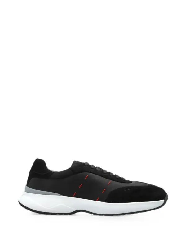 Kiton mit Wildledereinsätzen – Black (USSA374N01520010040)