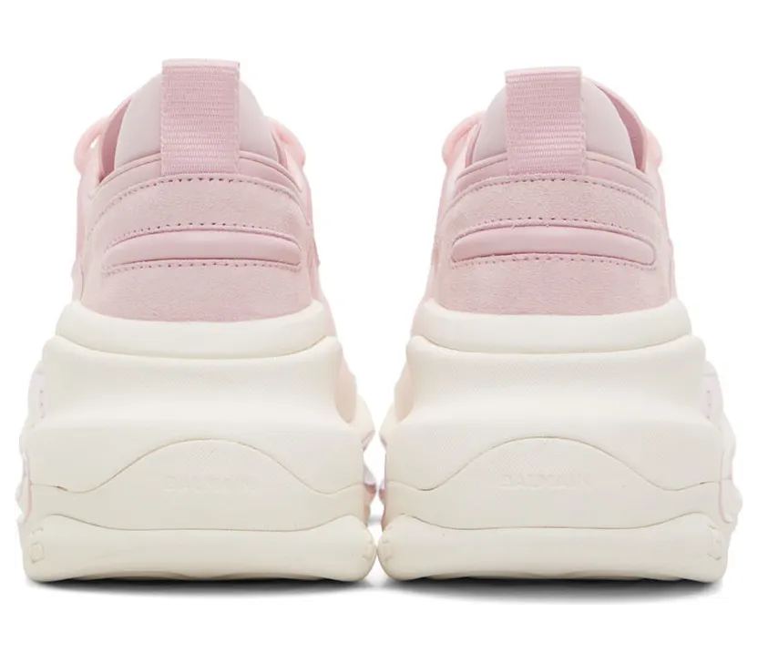 Balmain Pink B-Bold Low-Top Sneakers (YN1VI541LSWT) (2)