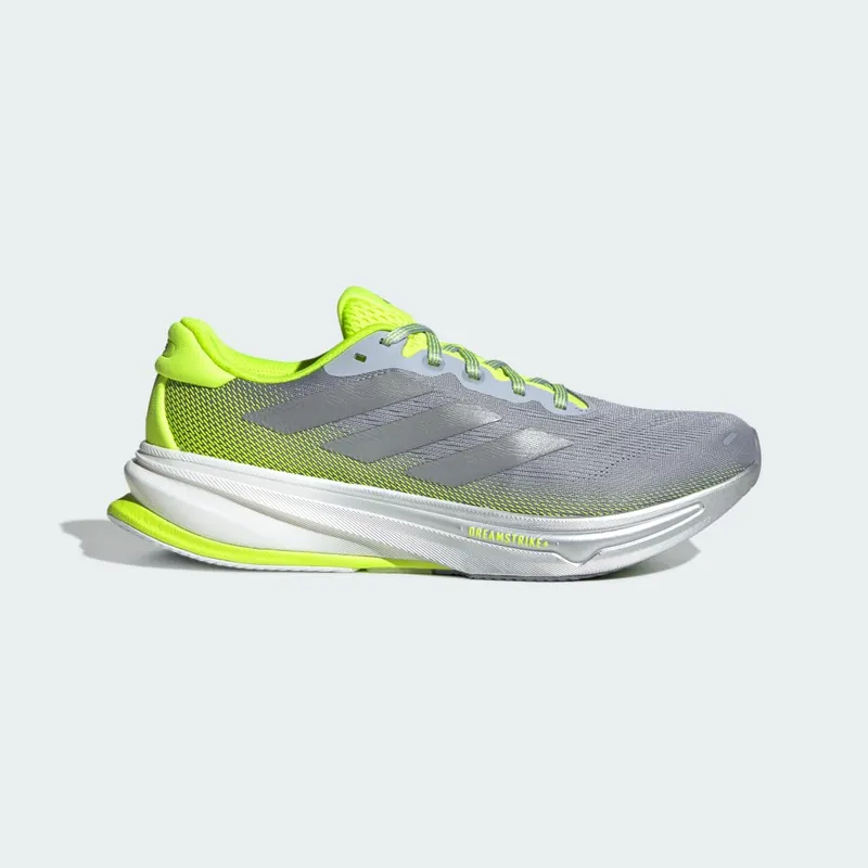 Adidas Supernova Rise 2 Running Shoes Halo Silver / Silver Metallic / Lucid Lemon (JS1888)