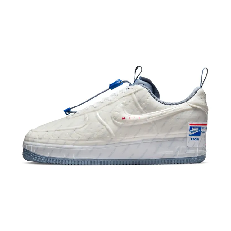 Nike Air Force 1 Experimental USPS “White / Ashen Slate / Game Royal / Ghost” (CZ1528-100)