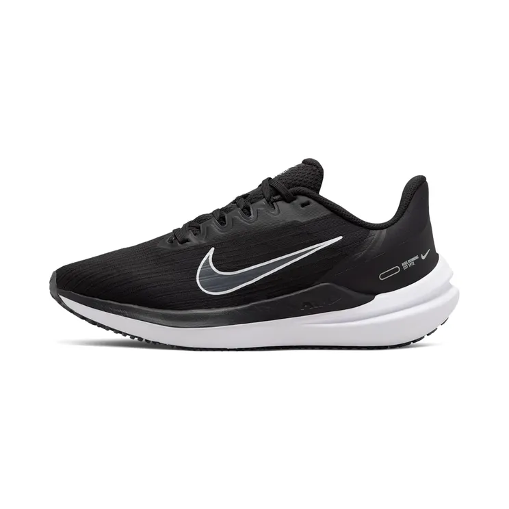 Nike Air Winflo 9 “Black / Dark Smoke Grey / Pure Platinum / White” (DD8686-001)