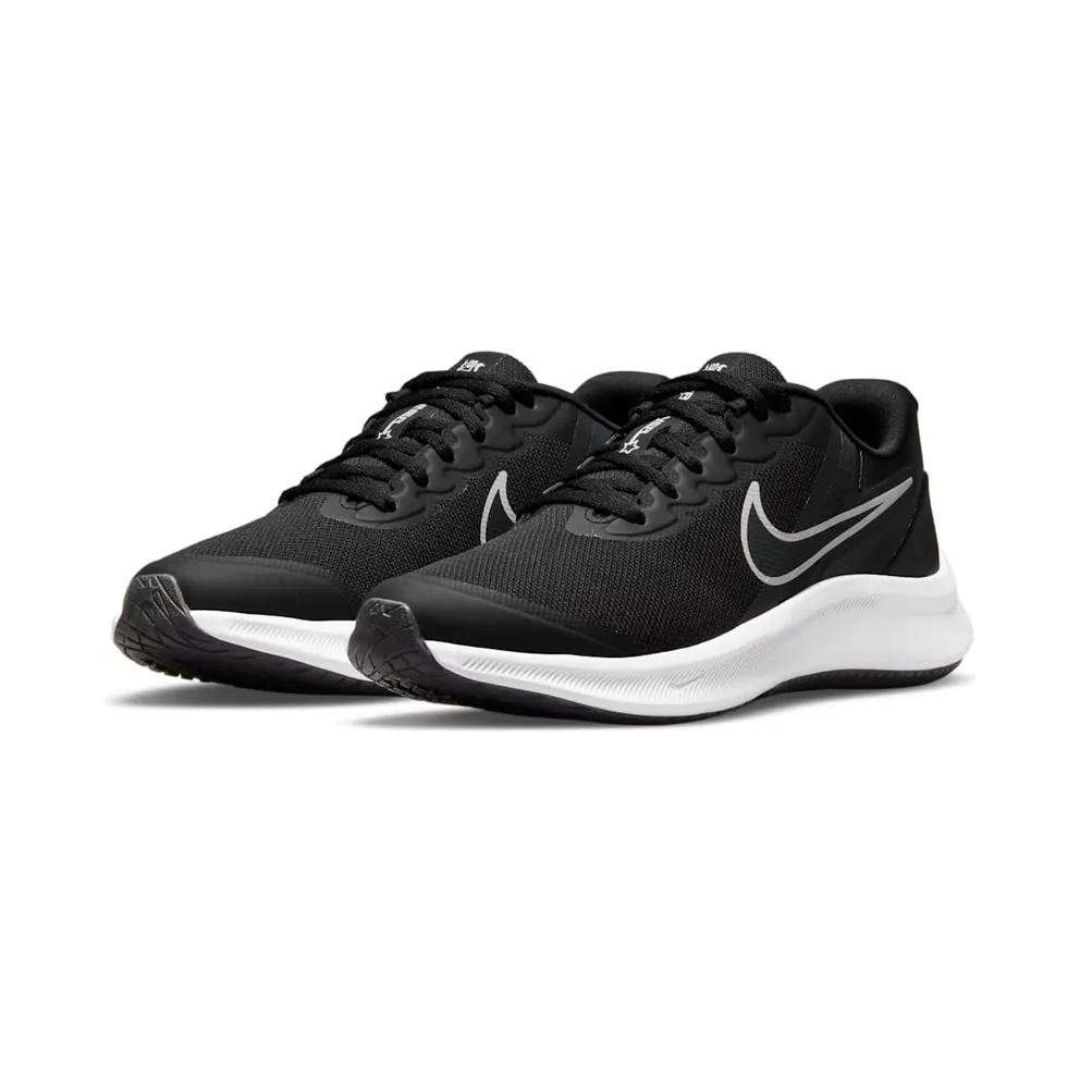 Nike Star Runner 3 Older Kids’ Road Running Black 50% Sustainable Materials (DA2776-003)