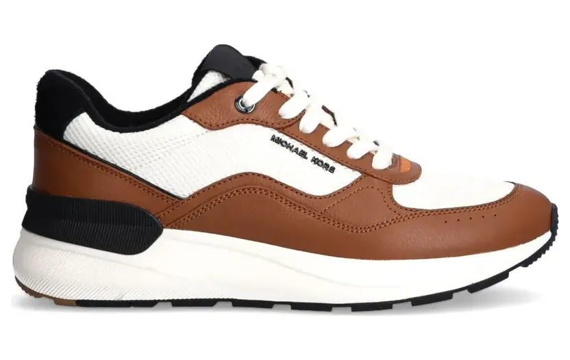 Michael Kors Trevor sneakers – Bruin (42F4TRFS1D)