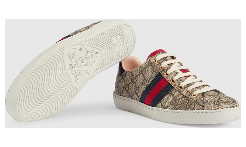 Gucci Ace GG Supreme Navy (W) (499410 K2LH0 9768/499410 96G50 9768) (6)