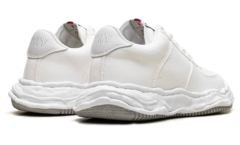Maison Mihara Yasuhiro Wayne OG Sole Canvas Low “WHITE” (A10FW720-WHT) (2)