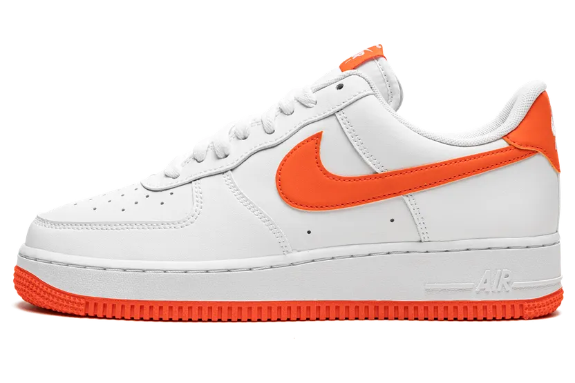 Nike Air Force 1 Low White Orange (2021) (DC2911-101)
