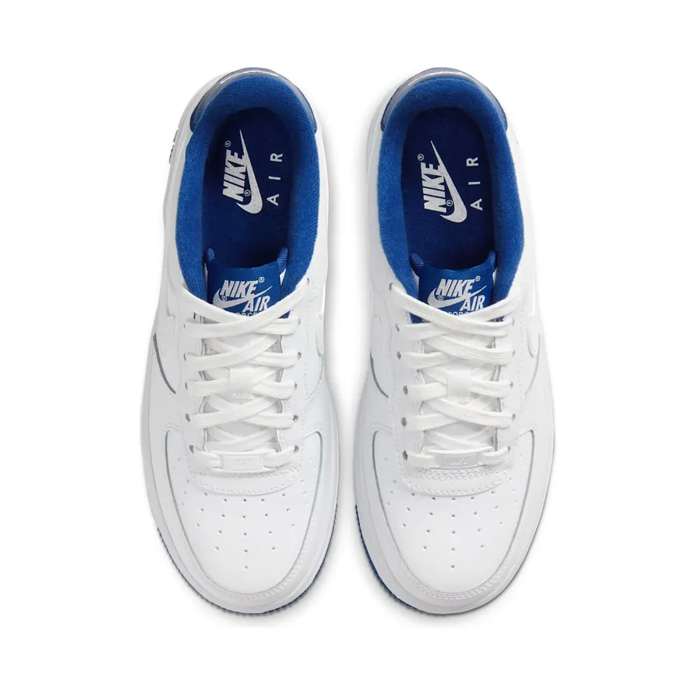 Nike Air Force 1 Low White Deep Royal Blue (GS) White/Deep Royal Blue-White (CD6915-102)