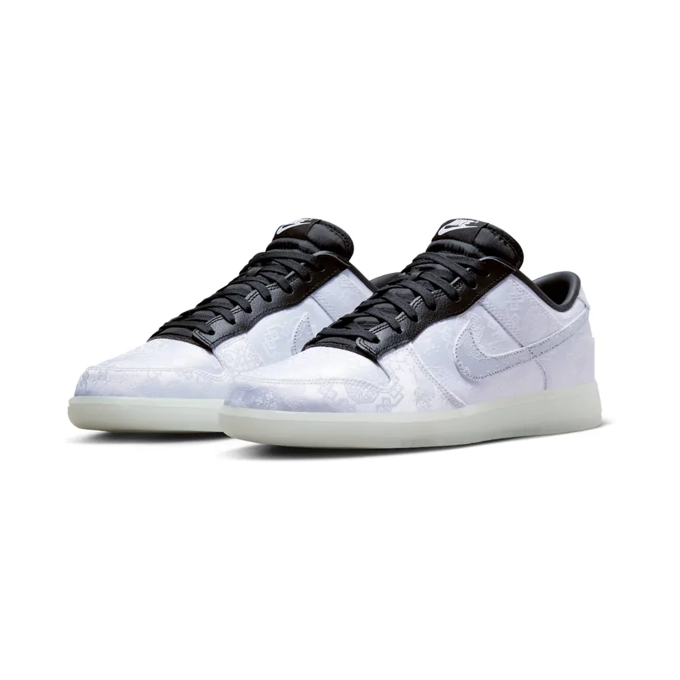 Nike Dunk Low x CLOT x Fragment Design White/Black/White (FN0315-110)