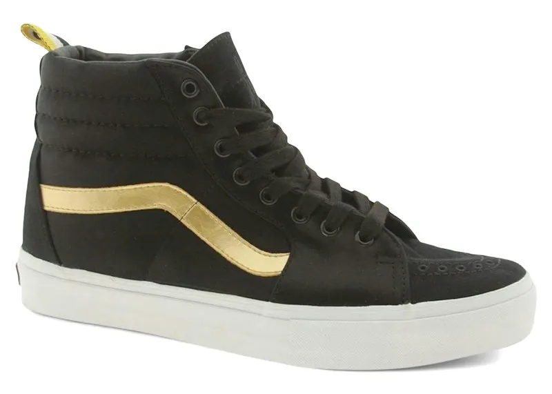Vans Sk8-Hi LX HUF Satin Black Gold (VN0D6QB84)