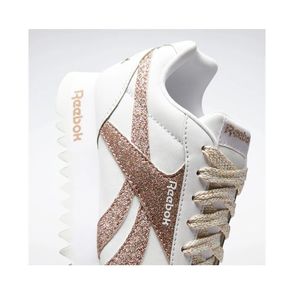 Reebok Royal Classic Jogger 2 Platform Shoes White / White / Golden Bronze
