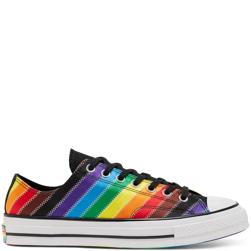 Converse Chuck Taylor All-Star 70s Ox Pride (2020) White/Black-Dark Roast (167756C)